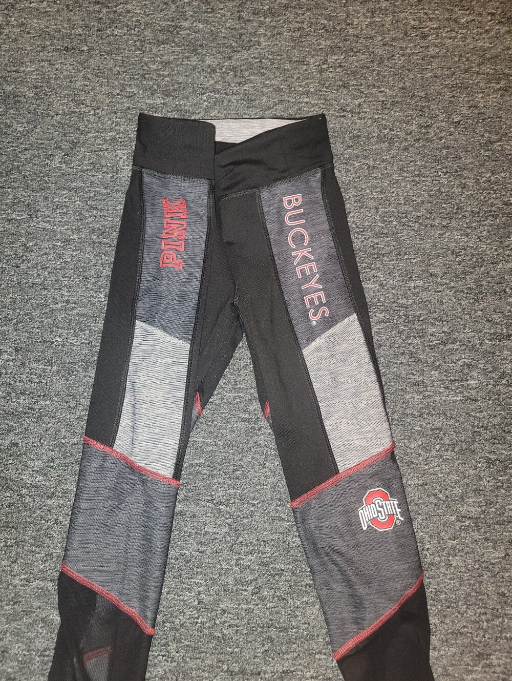 Victoria's Secret Pink Ohio State Buckeyes Leggings Size Medium